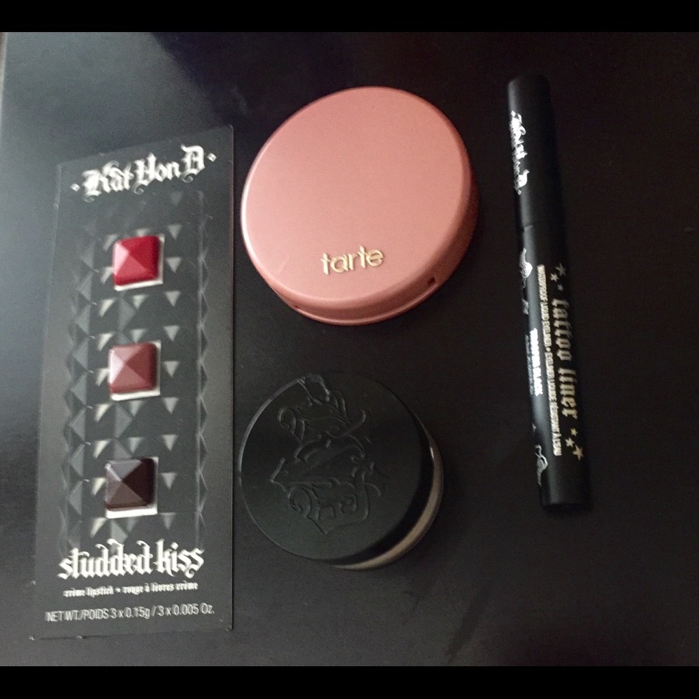 Kat Von D and Tarte MakeUp Bundle!🎊(4 items)